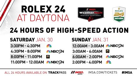 24 hours of daytona date|rolex 24 at daytona schedule.